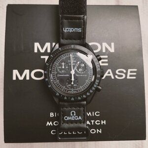 💜NWT💜 Swatch X Omega Moonswatch Mission To The Moonphase - New Moon Watch